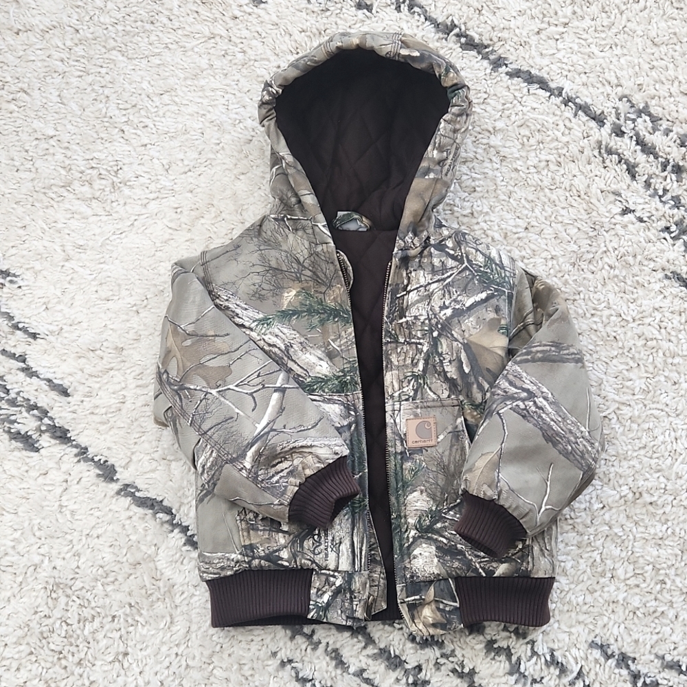 Carhartt Camo Coat XXS 4-5